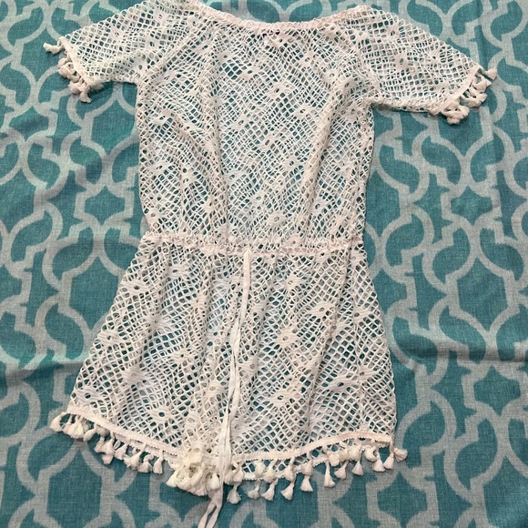 Ingear Other - White Crochet Beach Coverup